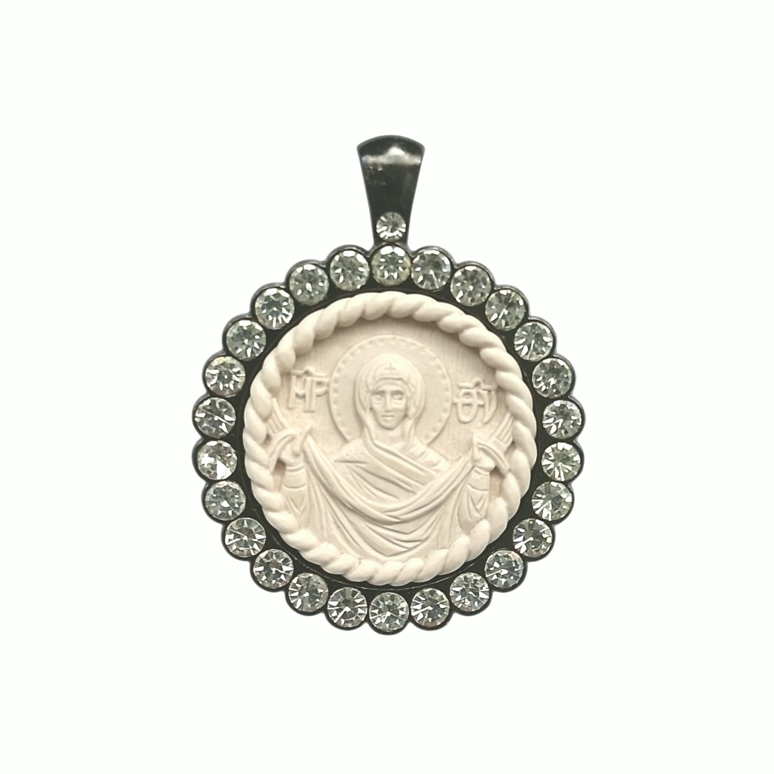 Medalion pietre – Acoperamantul Maicii Domnului