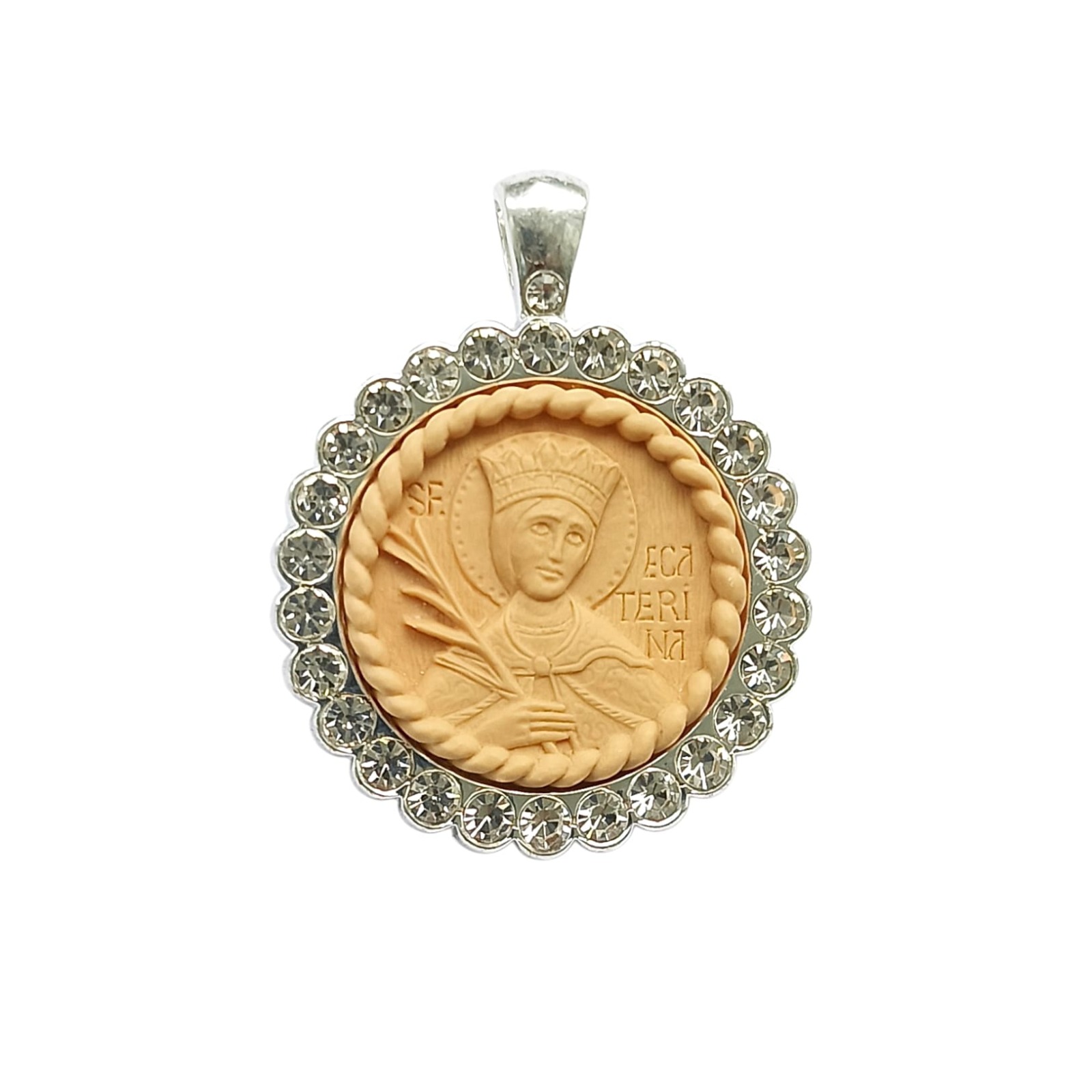 Medalion pietre – Sfanta Ecaterina